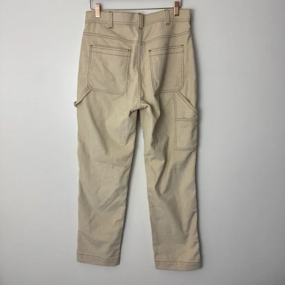 BDG Urban Outfitters Corduroy Carpenter Pants Size 30 Cream - Picture 6 of 11